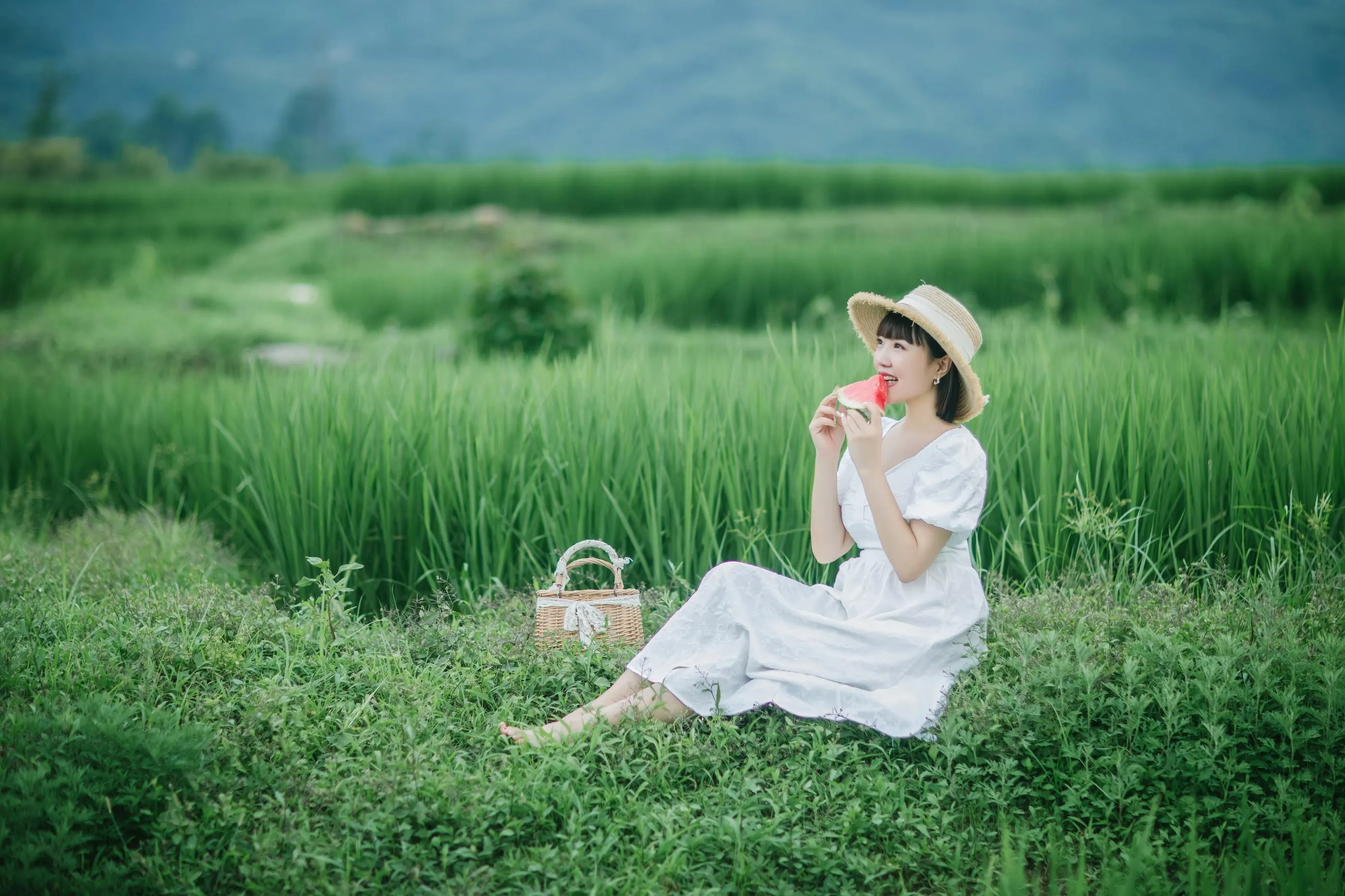 [YITUYU艺图语]2022.08.24 夏天的稻田 冬琴 [25P]插图7